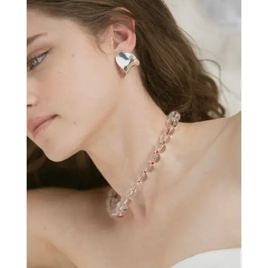 Flo Earrings in Silver