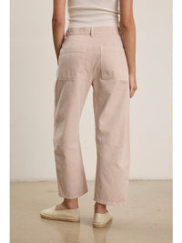 Alexis Twill Pant in Soft Pink