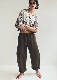 Aurora Pull On in Dark Olive