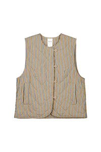 Axis Vest in Double Pinstripe
