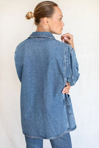 The Cabin Jacket in Classic Stonewash