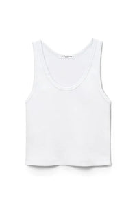 Blondie Tank in White