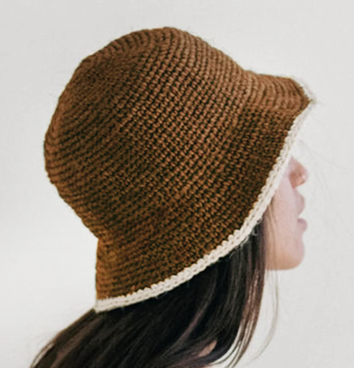Summer Bucket Hat in Brown