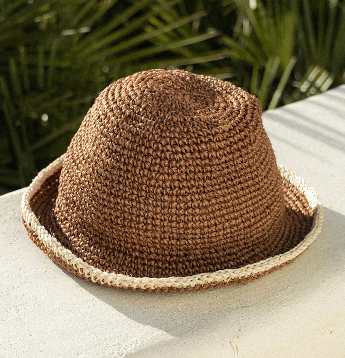 Summer Bucket Hat in Brown