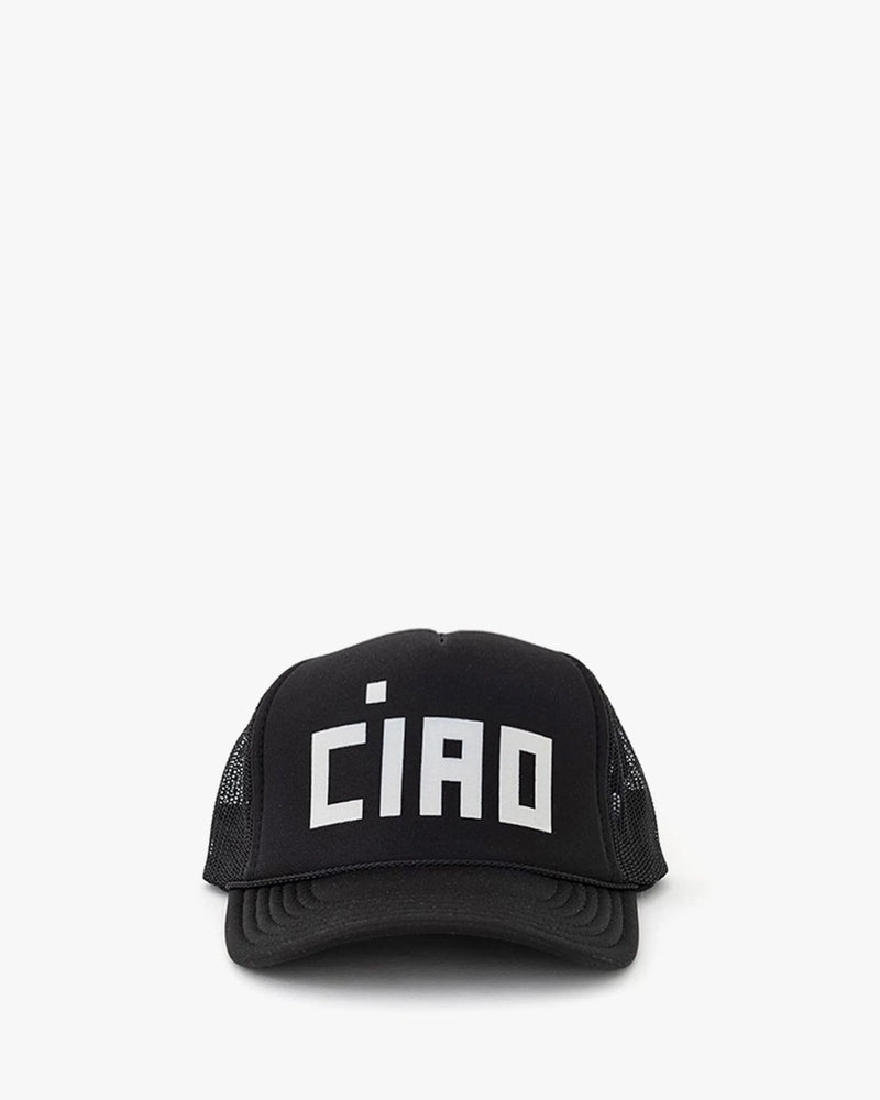 Trucker Hat in Black Ciao