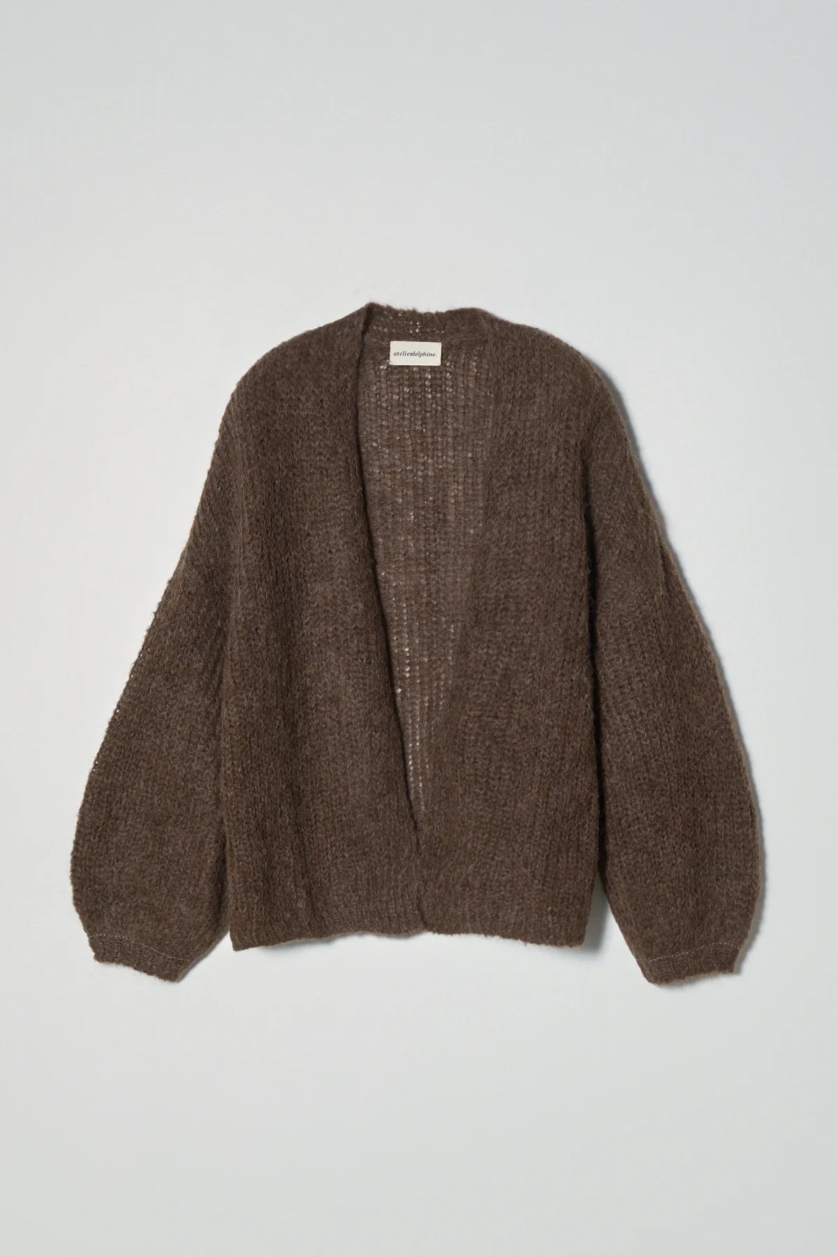 Cora Cardigan in Chocolate Brown