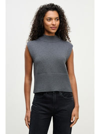 Electra Tank in Heather Grey