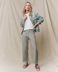 The Crop Tee in True White