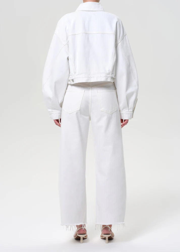 Low Curve Fray in Milkshake