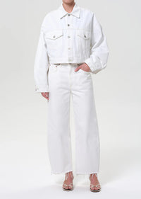 Low Curve Fray in Milkshake