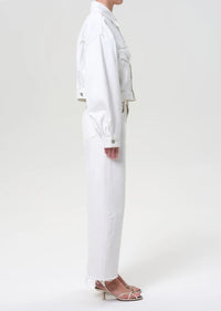 Low Curve Fray in Milkshake