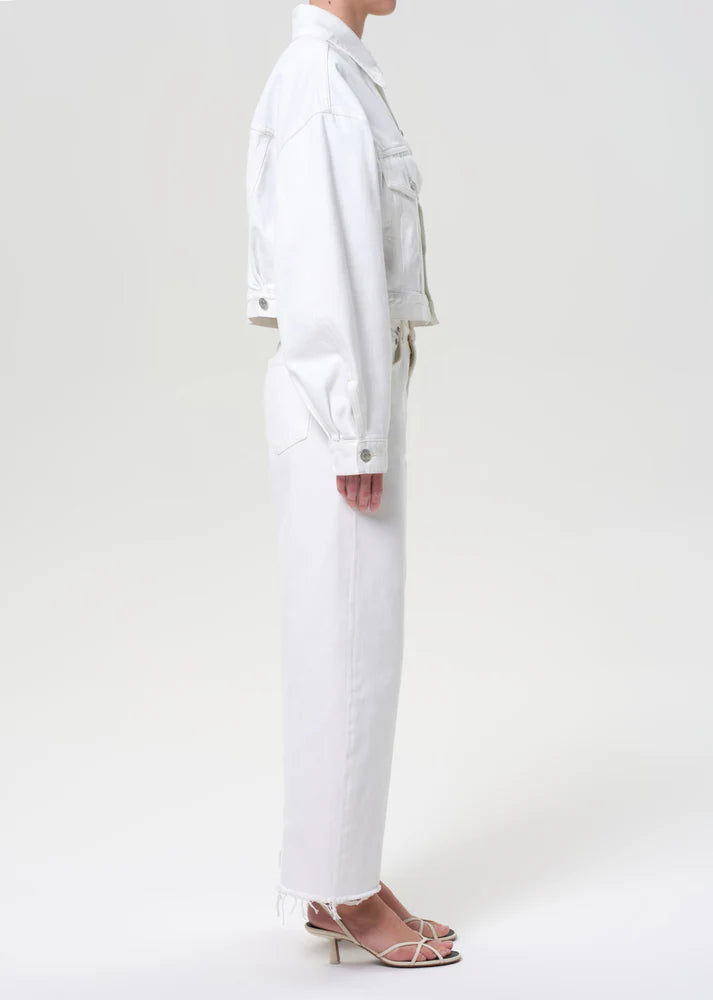 Low Curve Fray in Milkshake