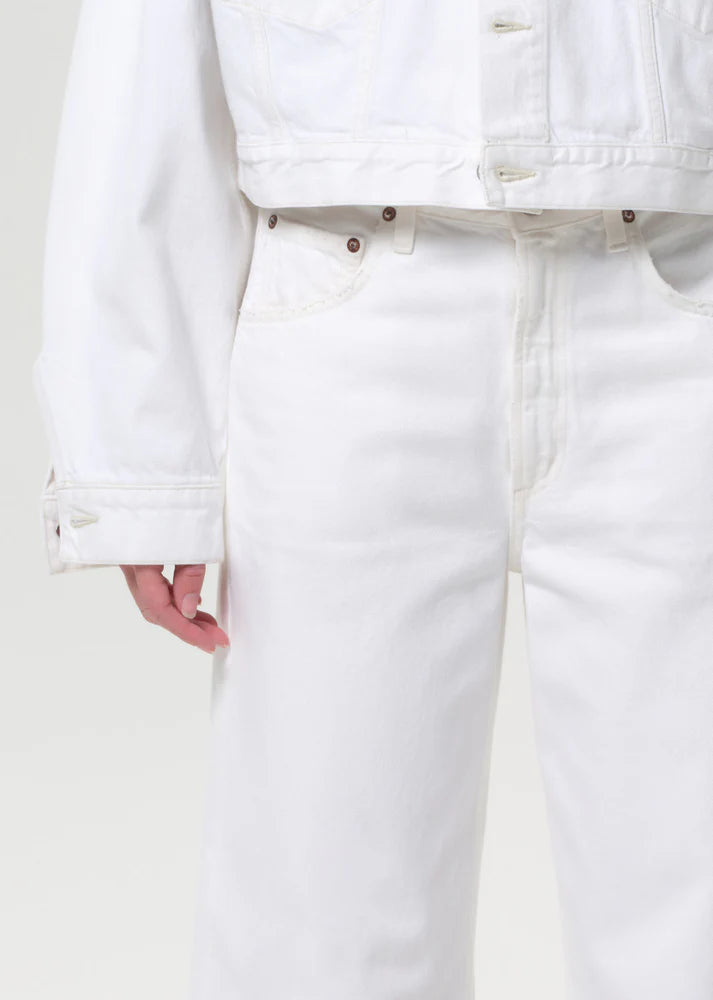 Low Curve Fray in Milkshake