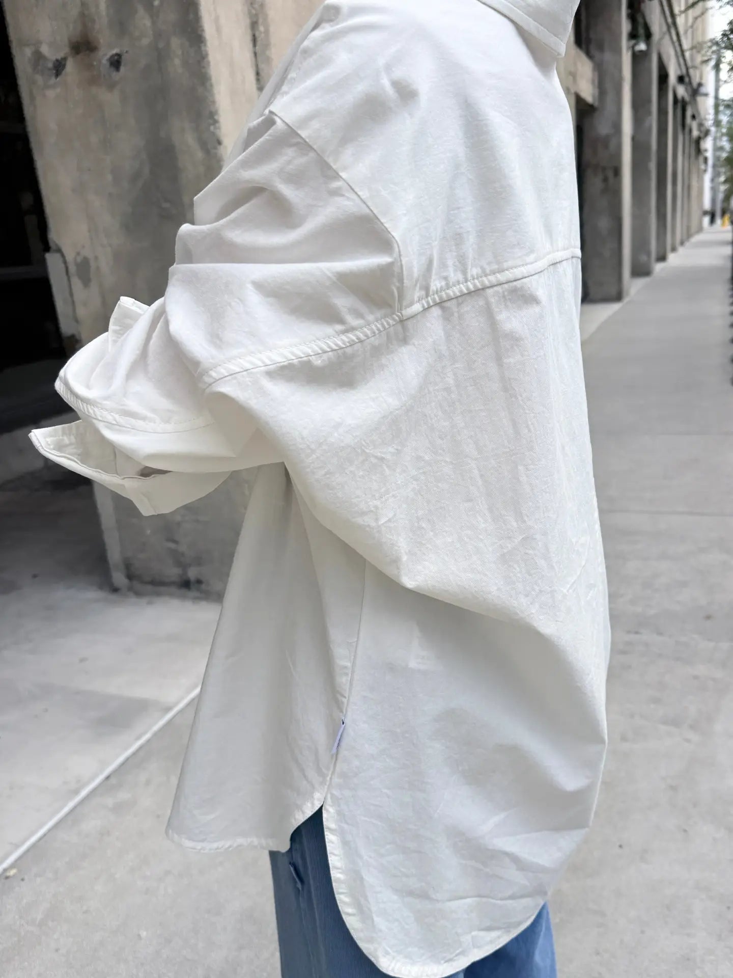 Light Weight Owen Shirt in White