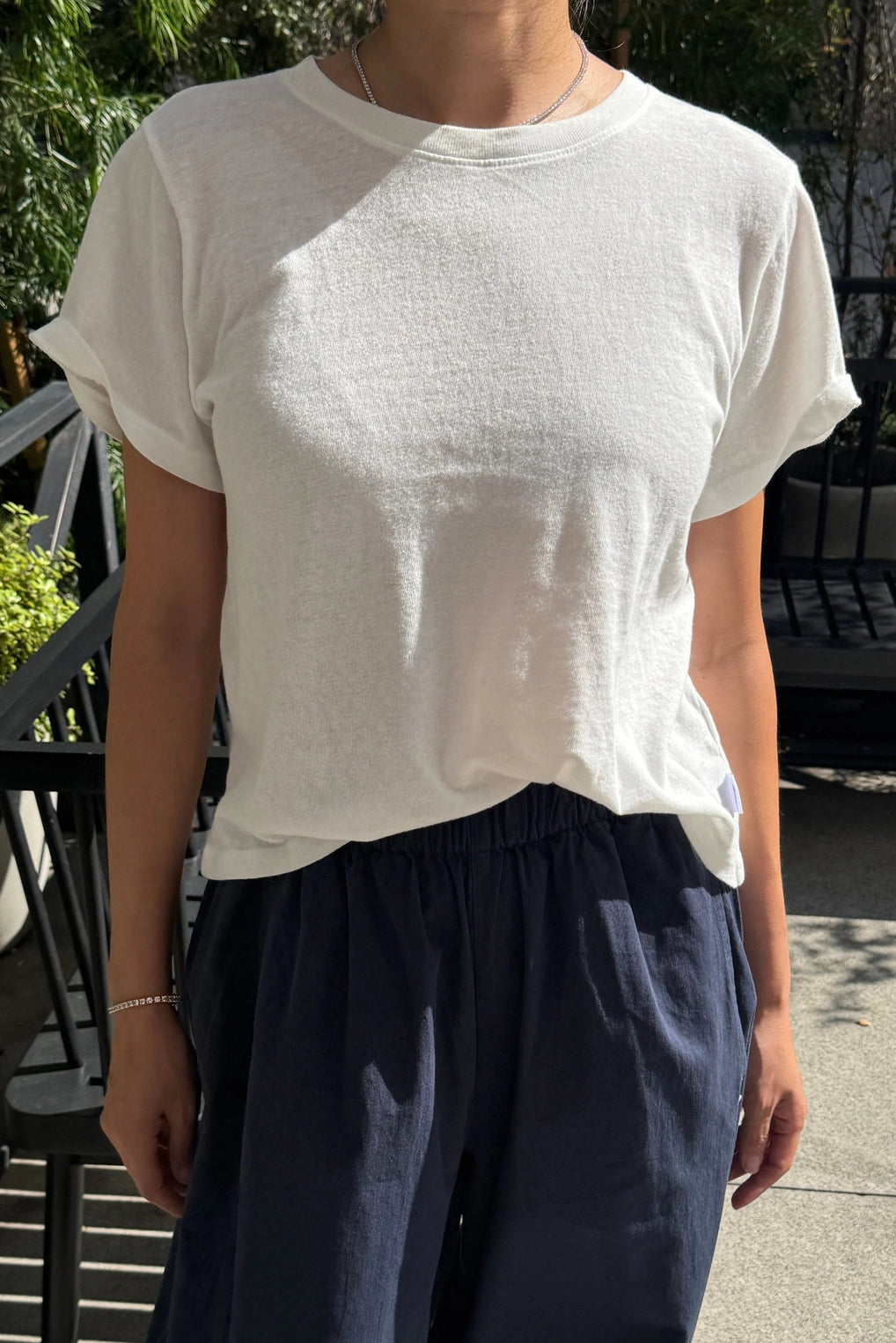 The Airy Darling Tee in White