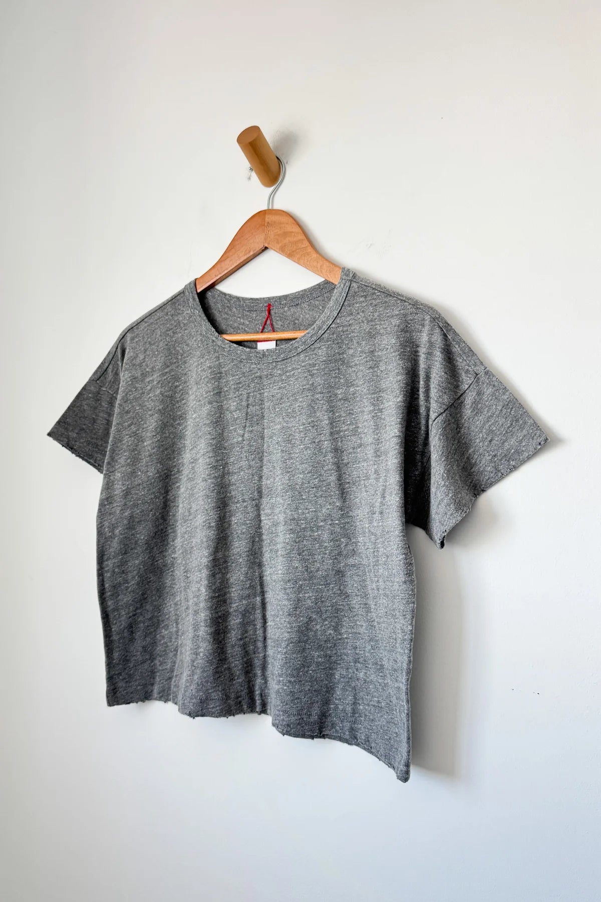Fille Tee in Heather Grey