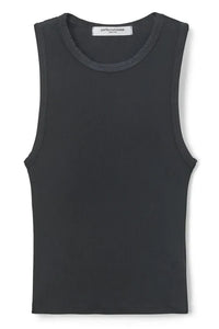 Gigi Rib Tank in Black
