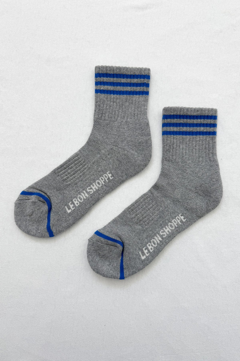 Girlfriend Socks in Grey