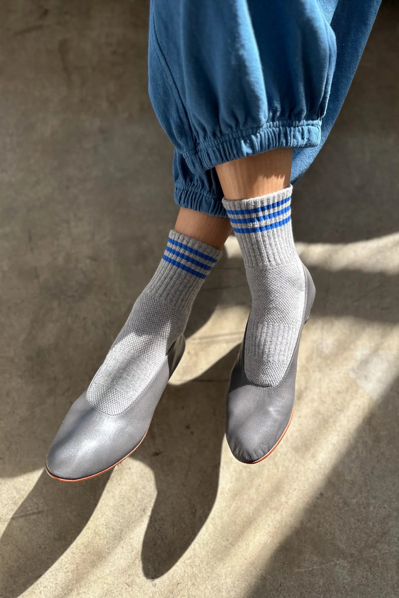 Girlfriend Socks in Grey