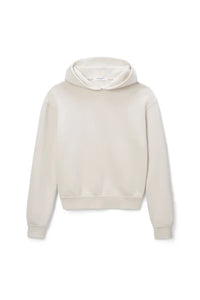 Heart Fleece Hoodie in Sugar