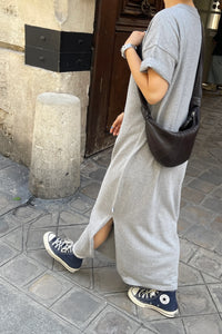 Her Dress in Heather Grey