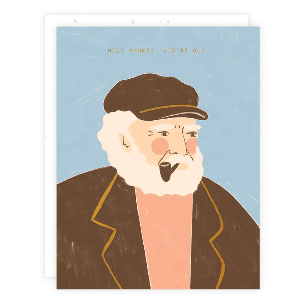 Holy Smokes Greeting Card