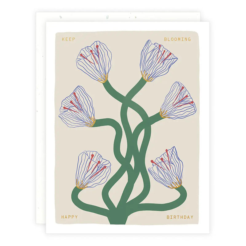 Keep Blooming Greeting Card