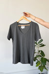 La Vie Organic Cotton Tee Vintage Black