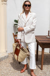 Atelier Blazer in Beach Linen
