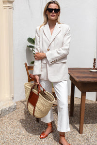 Atelier Blazer in Beach Linen