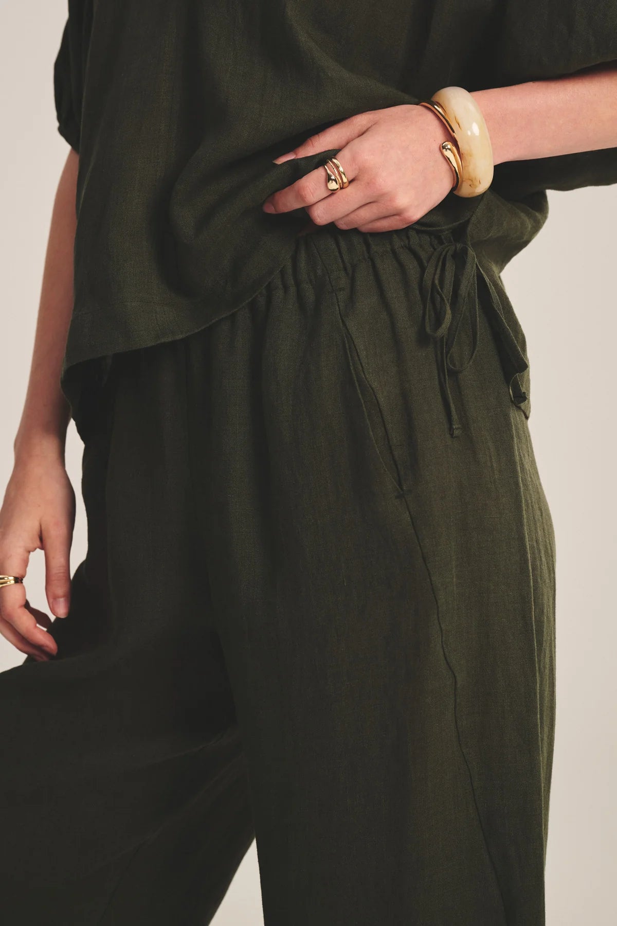 Lola Linen Pant in Tootsie