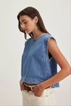 Loren Denim Top