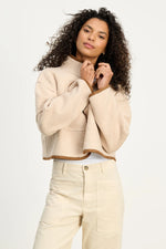 Kelly Reversible Sherpa Jacket in Tobacco