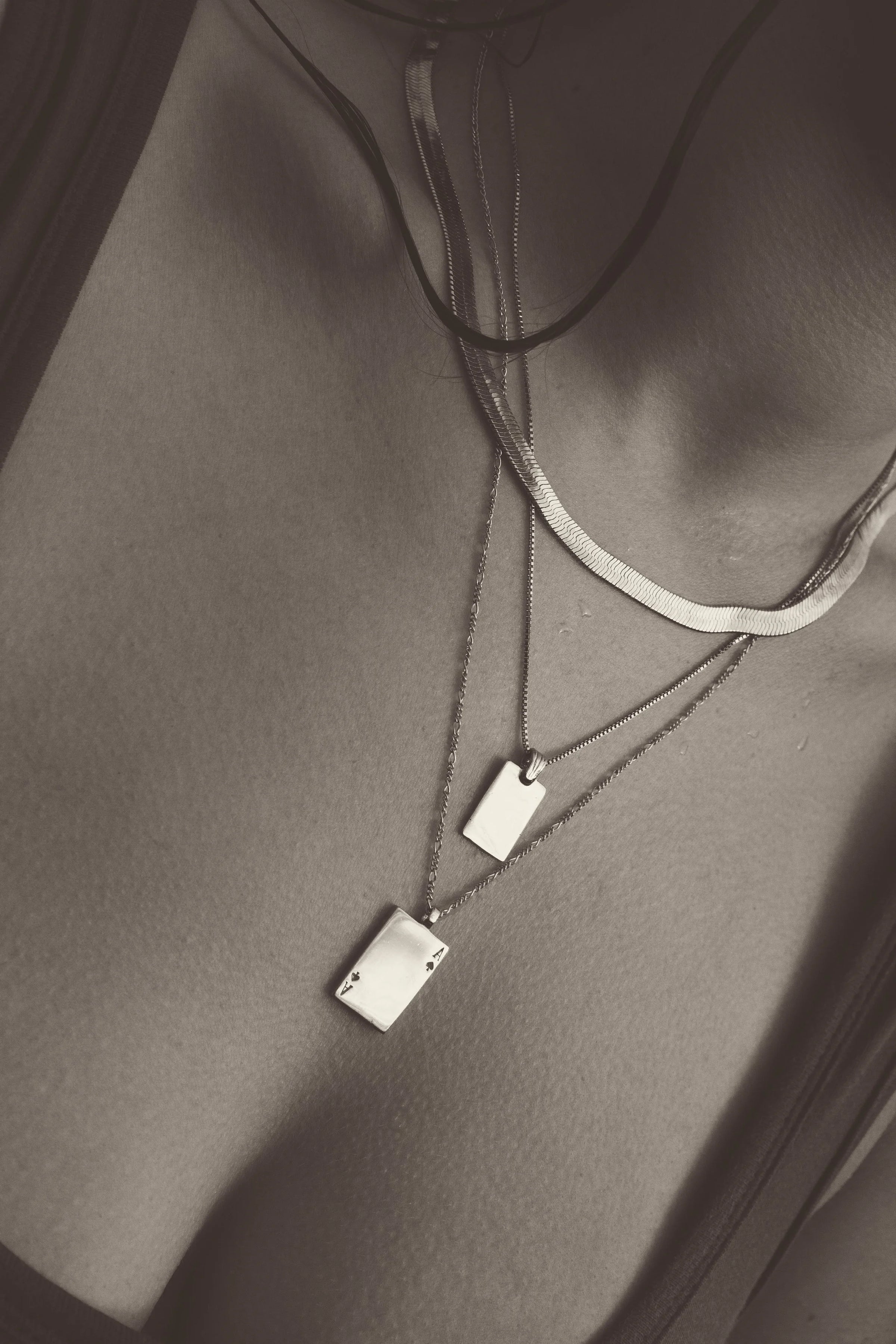 Ace of Spades Necklace