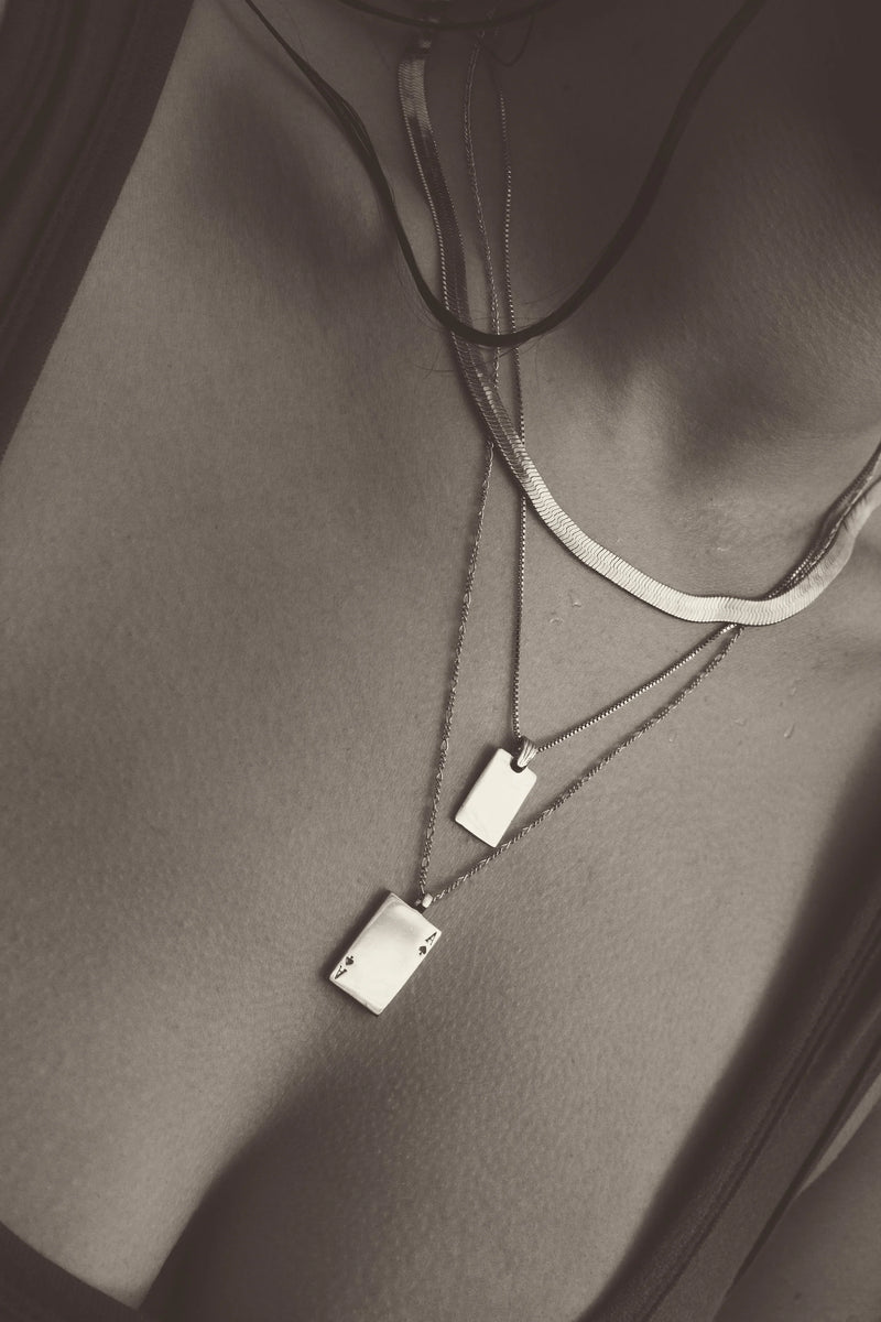 Ace of Spades Necklace