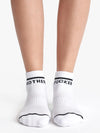 Baby Steps MF White Ankle Socks