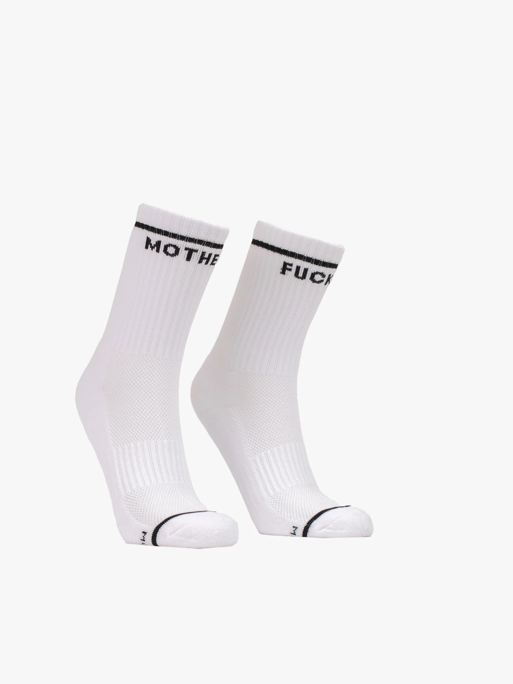 Baby Steps MF White Crew Socks
