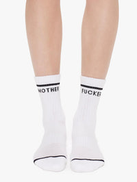 Baby Steps MF White Crew Socks