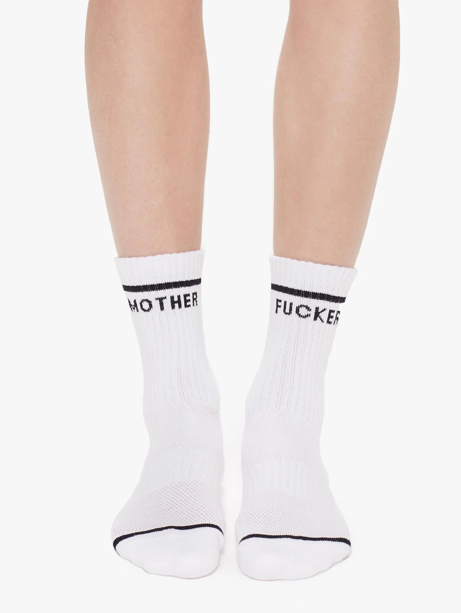 Baby Steps MF White Crew Socks
