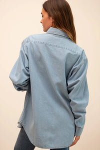River Top in Vintage Denim