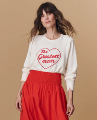 The College Sweatshirt The Greatest Mom