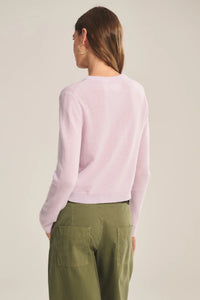 Nolie Cashmere Cardigan in Lilac