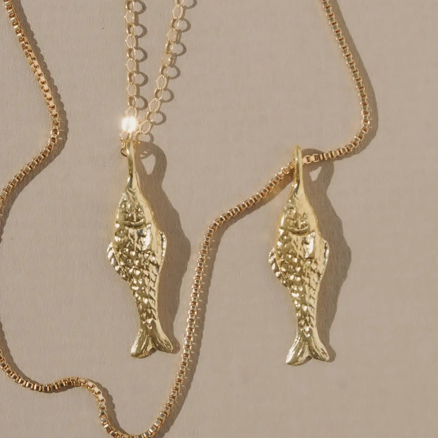 Pescadero Necklace in Gold