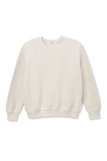 Ziggy Crew Neck Sweatshirt in Sugar