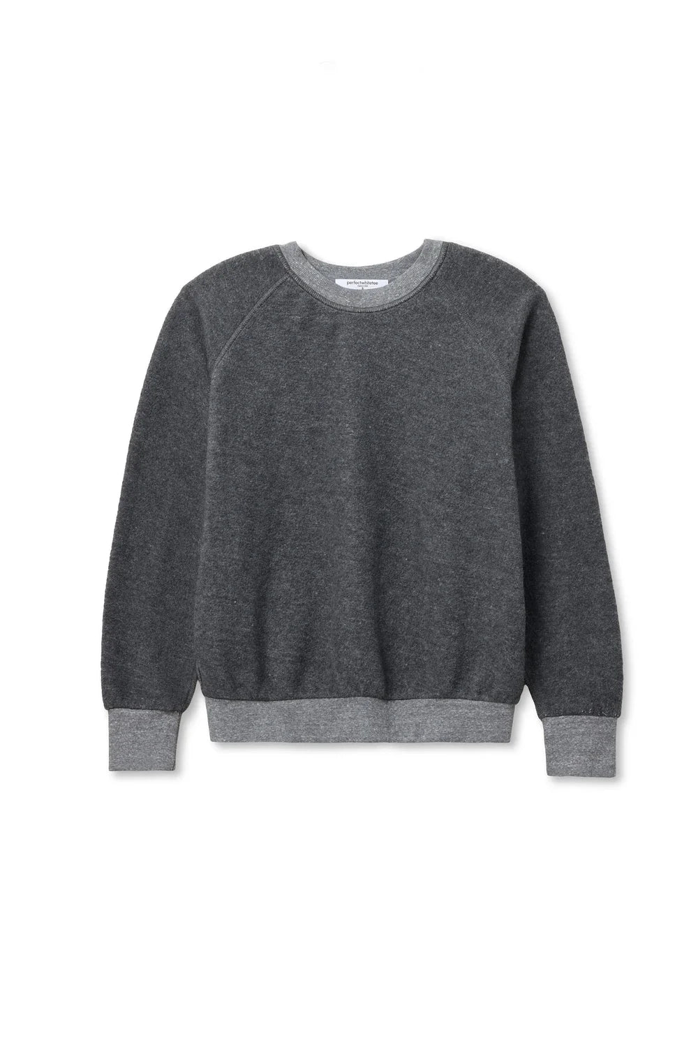 Ziggy Crew Neck Sweatshirt in Dark Heather Grey
