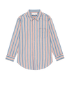 The Post Top in Blue Stripe Frontier