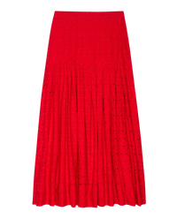 The Rhythm Skirt in Red Rose