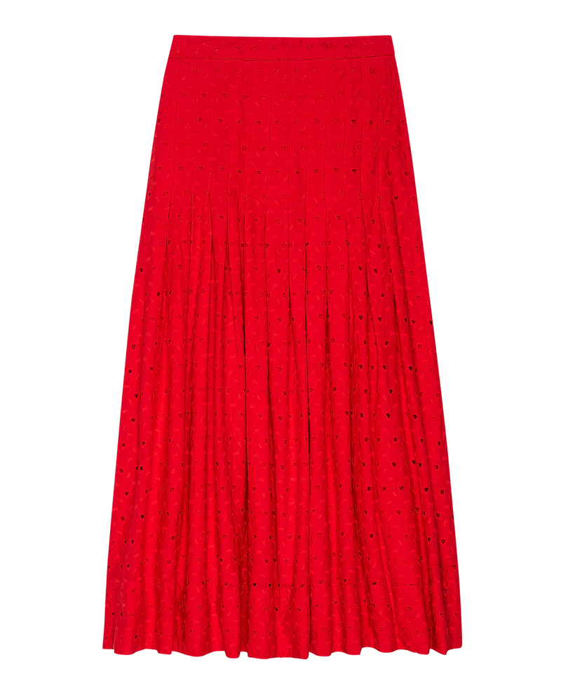 The Rhythm Skirt in Red Rose