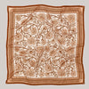 Silk Twill Scarf in Sandstone