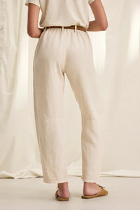 Taylor Linen Pant in Bisque